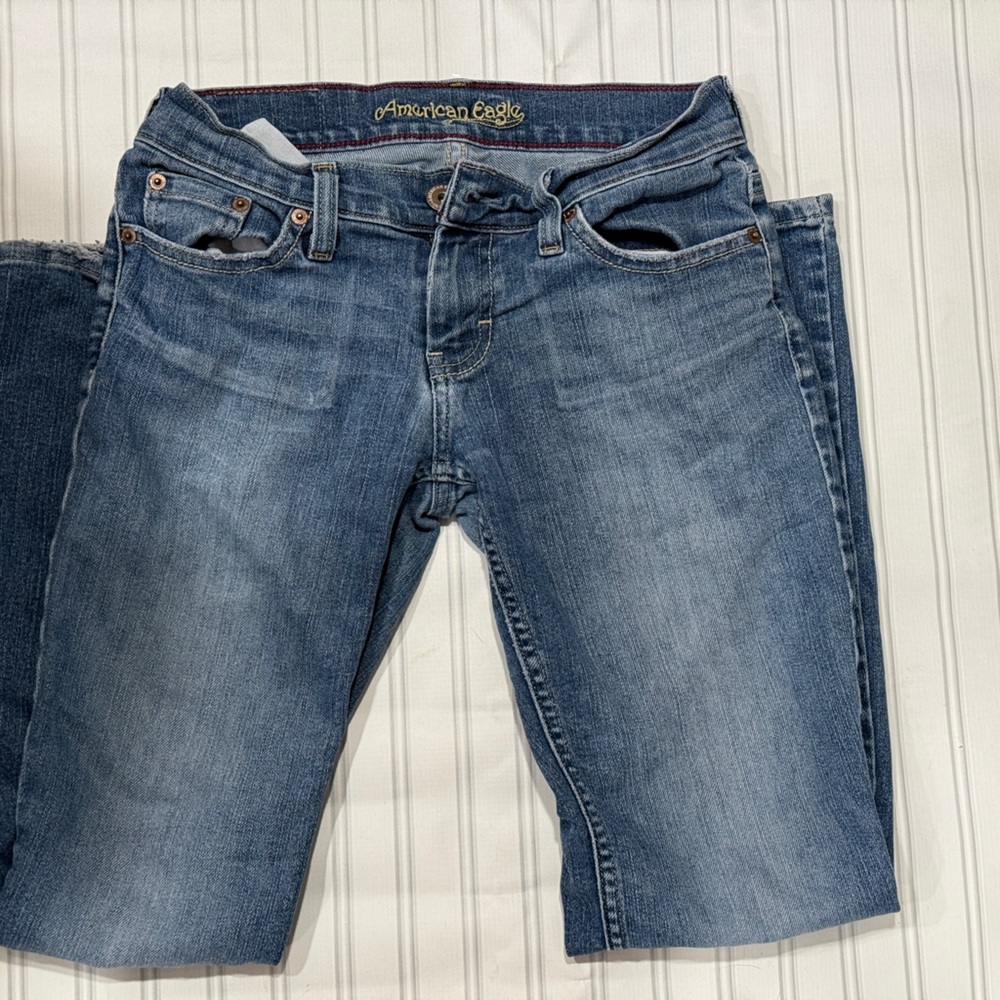 VTG American Eagle Women’s Hipster Jeans Size 2 Short Y2K